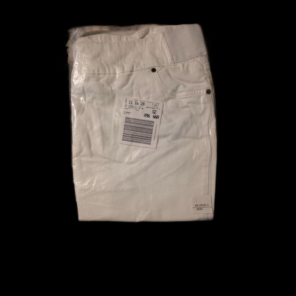 Woman  Within White Capri size 26 - Picture 9 of 9